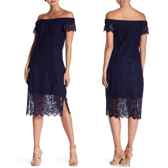 Nanette Lepore Dresses & Skirts - COPY - NANETTE lepore Short Sleeve Off-the-Shoulder Dress